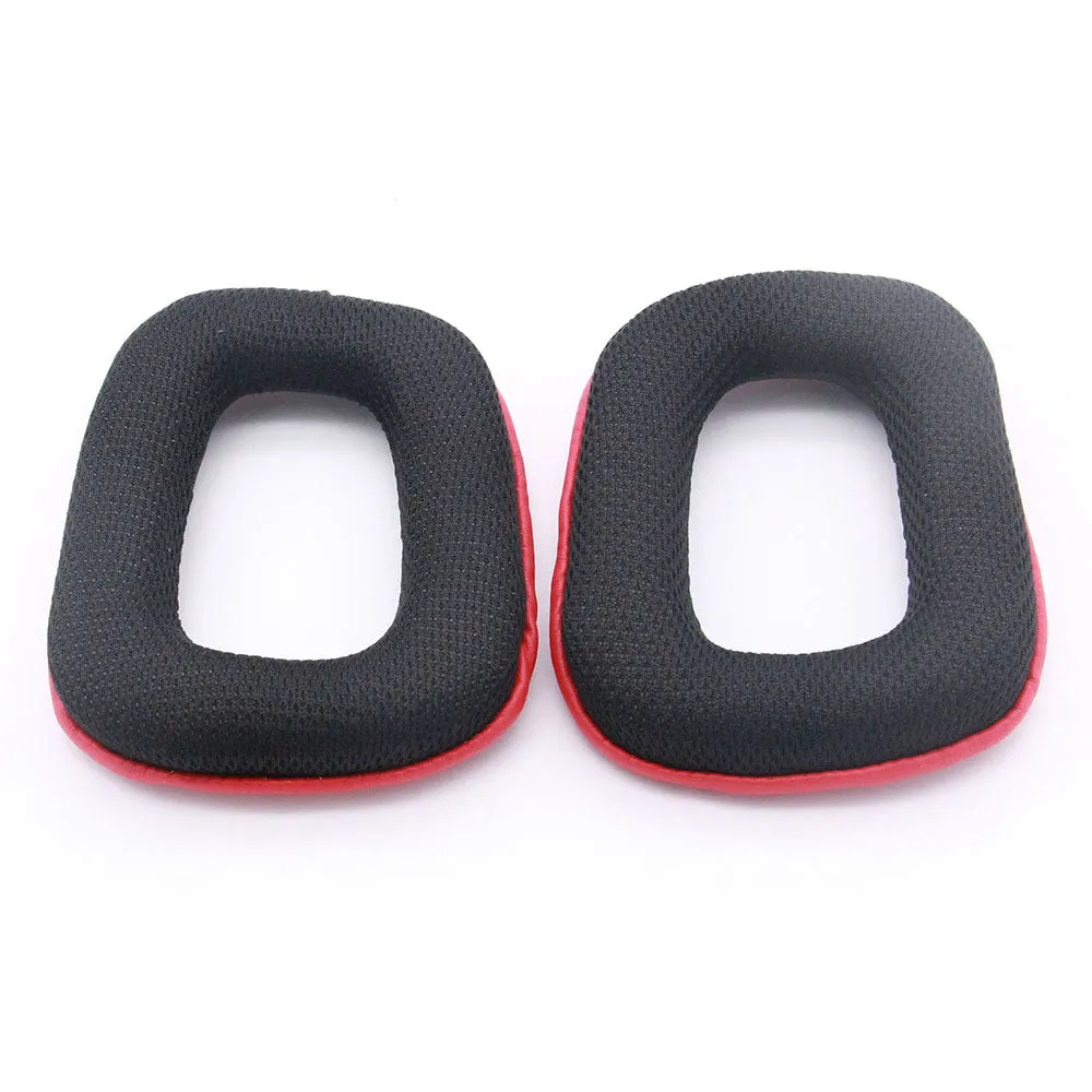 1 Pair DHW-1104 Soft Sponge Replacement Earpads Earmuff Accessories for Logitech G35/G930/G430/F450 Headphone