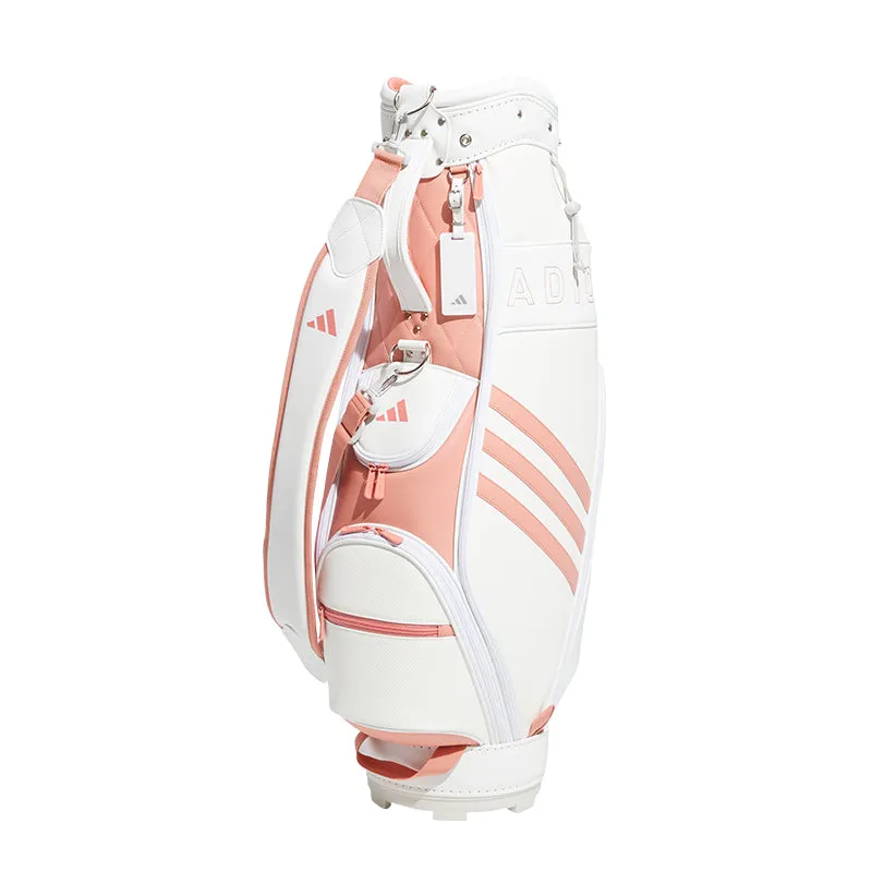 ADIDAS 8.5" 3 Stripes Women's Cart Bag (White/Wonder)