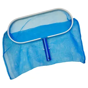 Aluminum Deep Pool Bag Rake with Chemical-Resistant Mesh