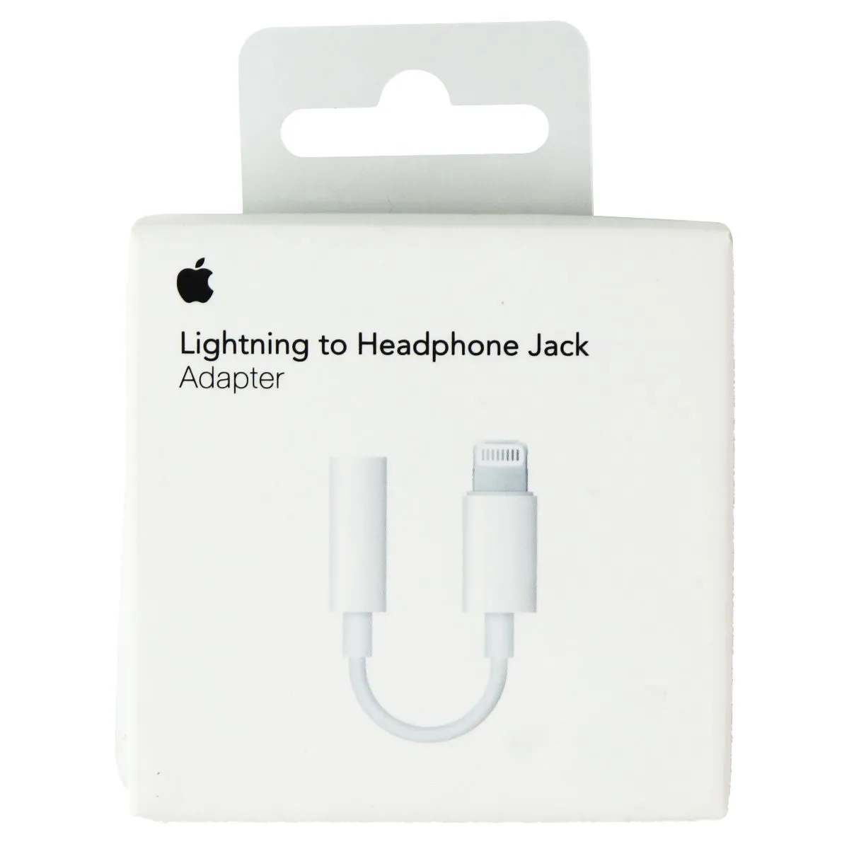 Apple Official 8-Pin to 3.5mm Headphone Jack Adapter - White (A1749)