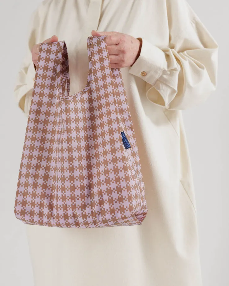 Baby Baggu - Rose Pixel Gingham