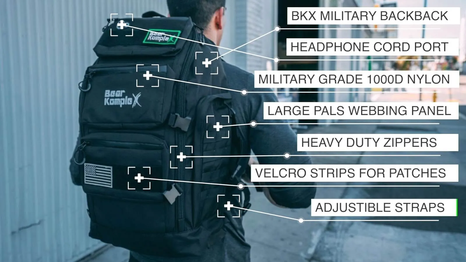 BKX Military Backpack