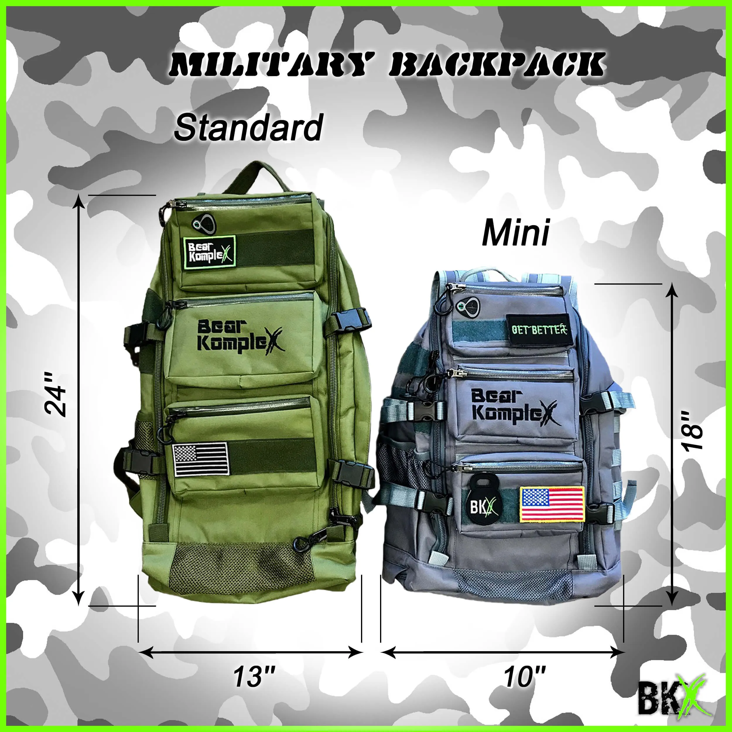 BKX Military Backpack