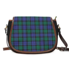 Black Watch Modern Tartan Saddle Bag