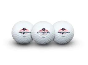 Boston Red Sox 2018 MLB World Series Champions WinCraft Golf Ball Set (3 Pack)