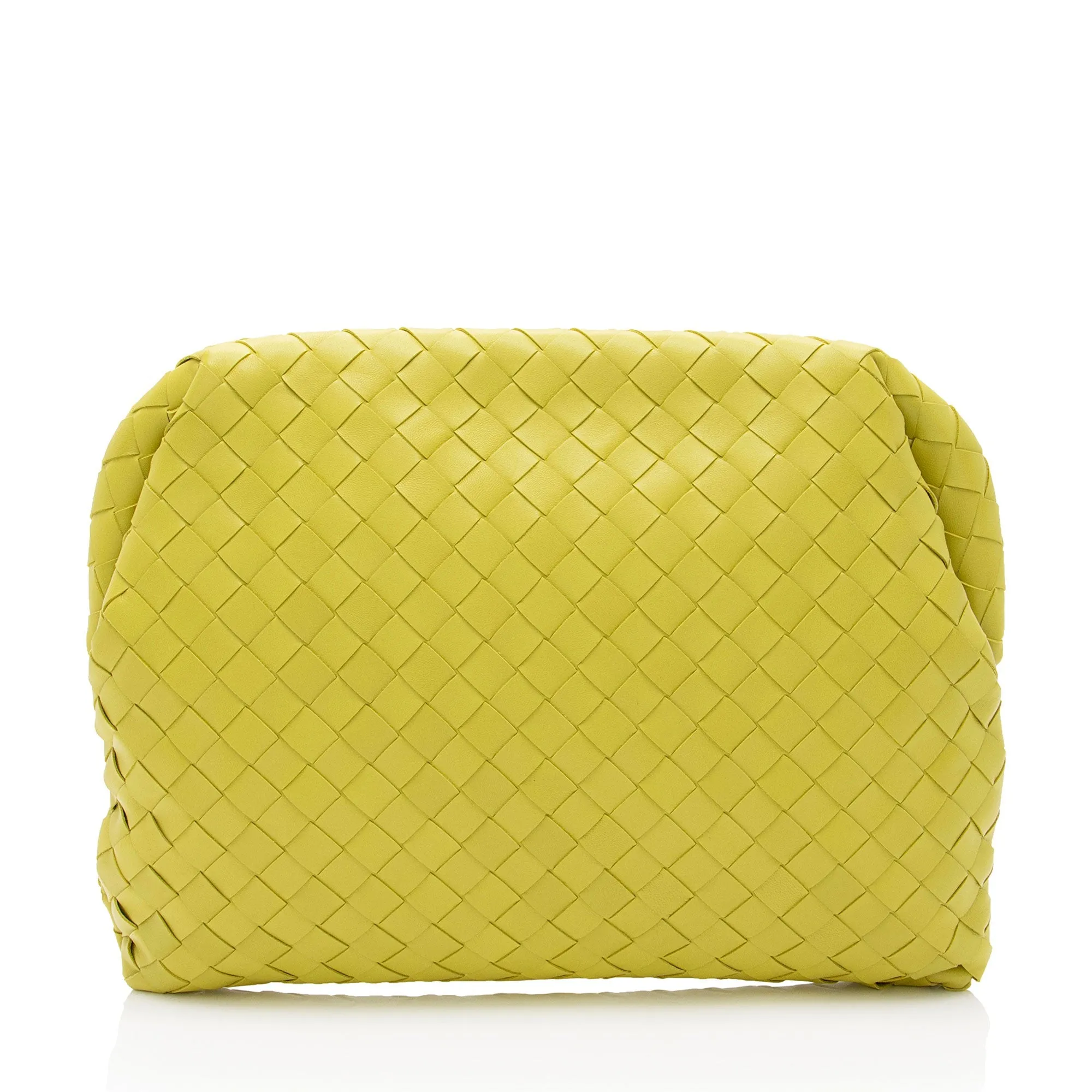 Bottega Veneta Intrecciato Nappa Clasp Document Case (SHF-6PioE2)