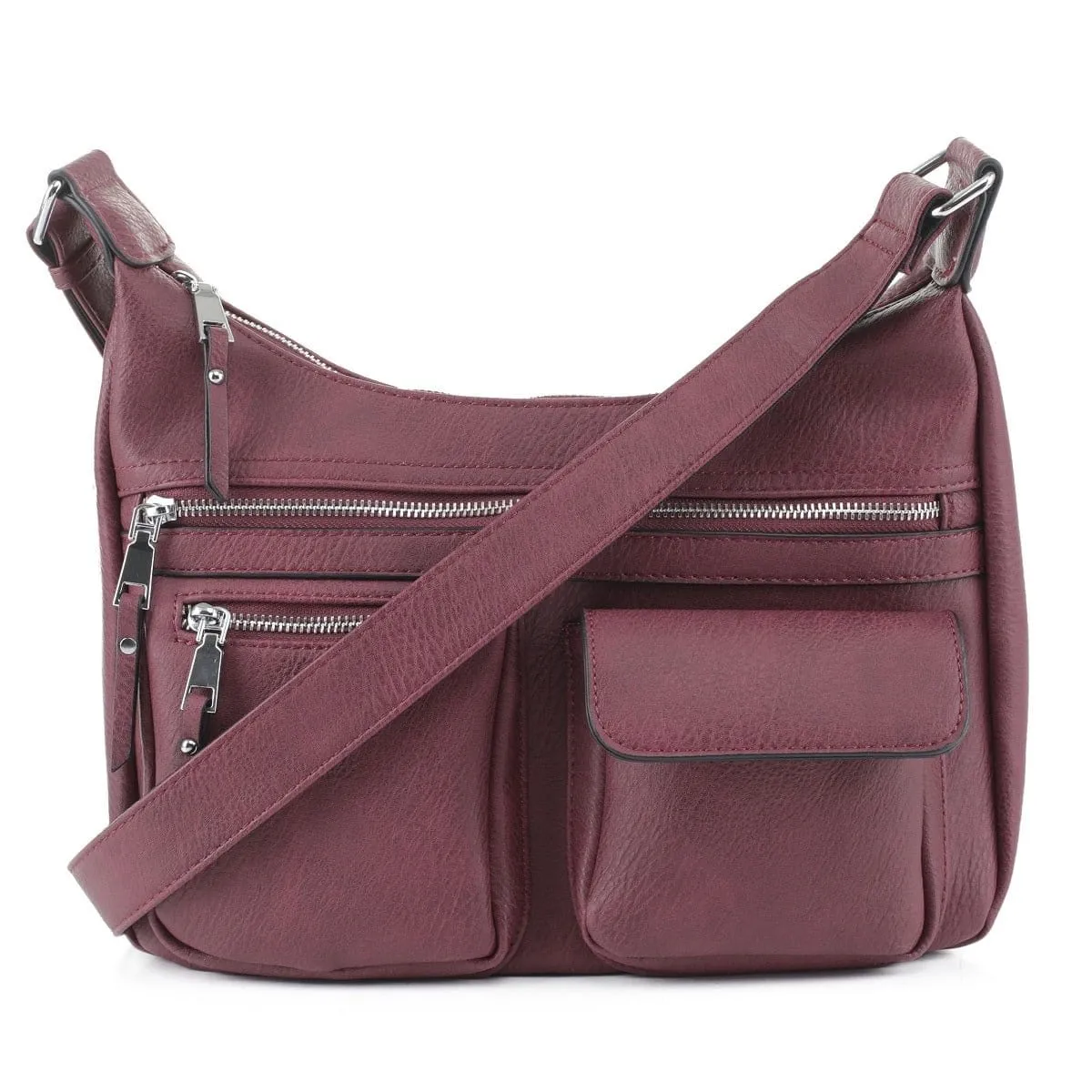 C5803L RFID Protected Concealed Saddle Bag Crossbody