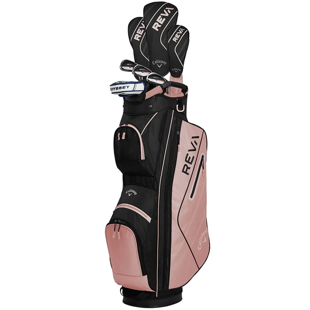 Callaway REVA Ladies 8-Piece Package Set - Rose Gold