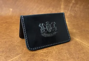 Card Wallet -Premium Horween Black DOUBLE Shell Cordovan