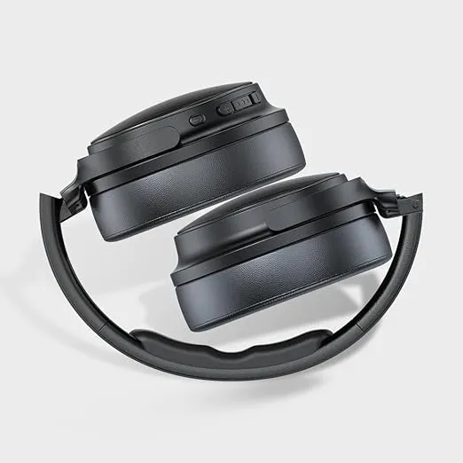 Cellecor Cruzio Wireless Headphones with 18 Hours Playback Time, 40mm drivers, Superior Bass Sound, Foldable & Portable Design and Bluetooth and Aux Connectivity.