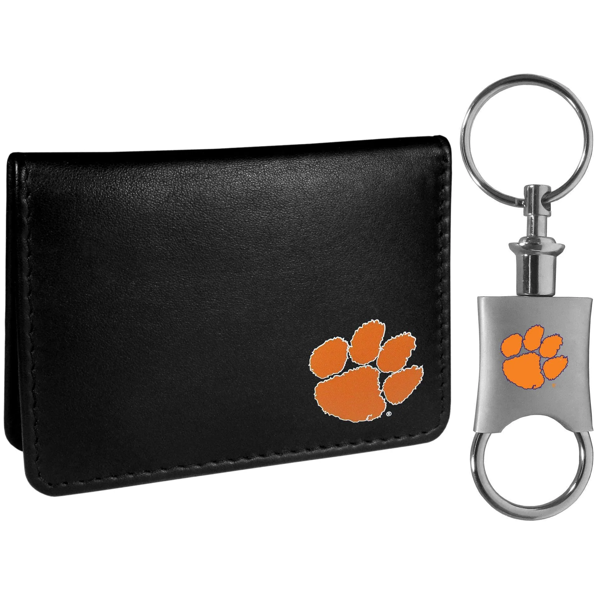 Clemson Tigers Weekend Bi-fold Wallet & Valet Key Chain