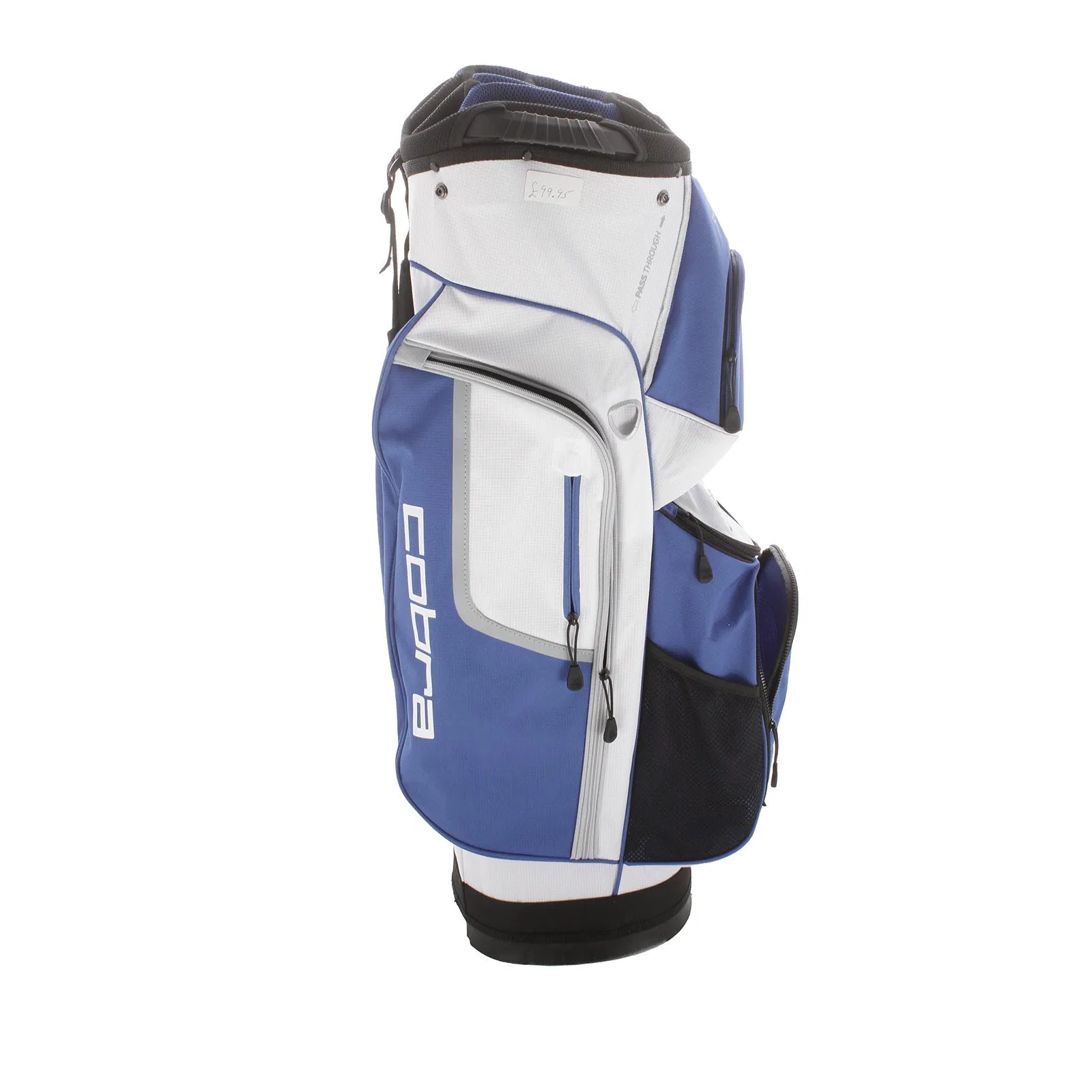 Cobra Second Hand Cart Bag - White/Blue