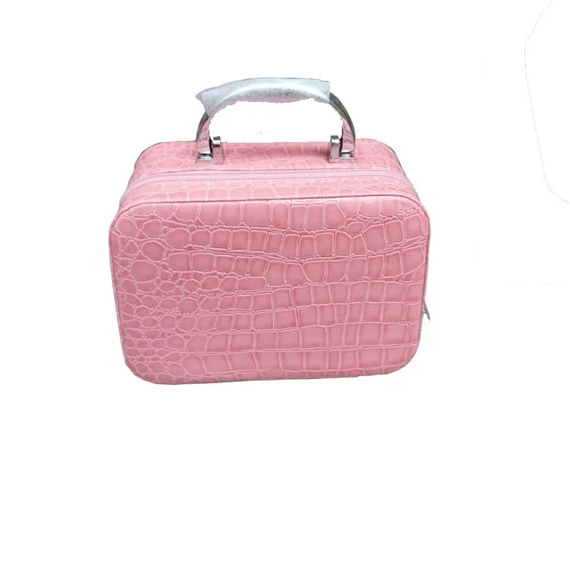 Darianrojas Hot Sale Women Beauticians Cosmetic Bags Travel Handbags PU Leather Organizer Makeup Bag Wash Bags Make Up Elegant Cosmetic Case