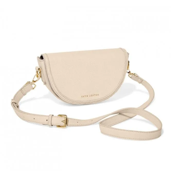 Eggshell Cleo Mini Saddle Saddle Bag KLB2839