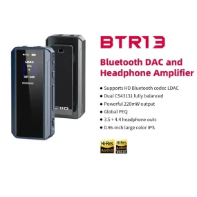 FiiO BTR13 Dual CS43131 Bluetooth 5.1 DAC & Headphone AMP