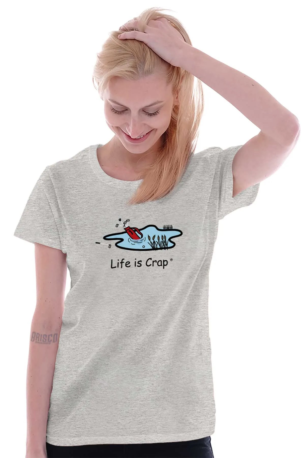 Golf Bag Ladies T-Shirt