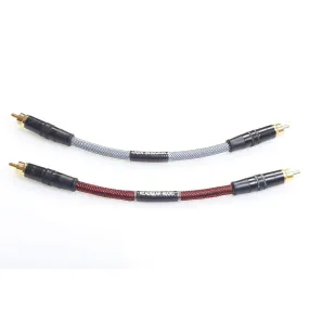 Headgear Audio - RCA To RCA Short Interconnect