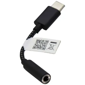 Headphone Adapter for USB-C & 3.5mm Devices - Black