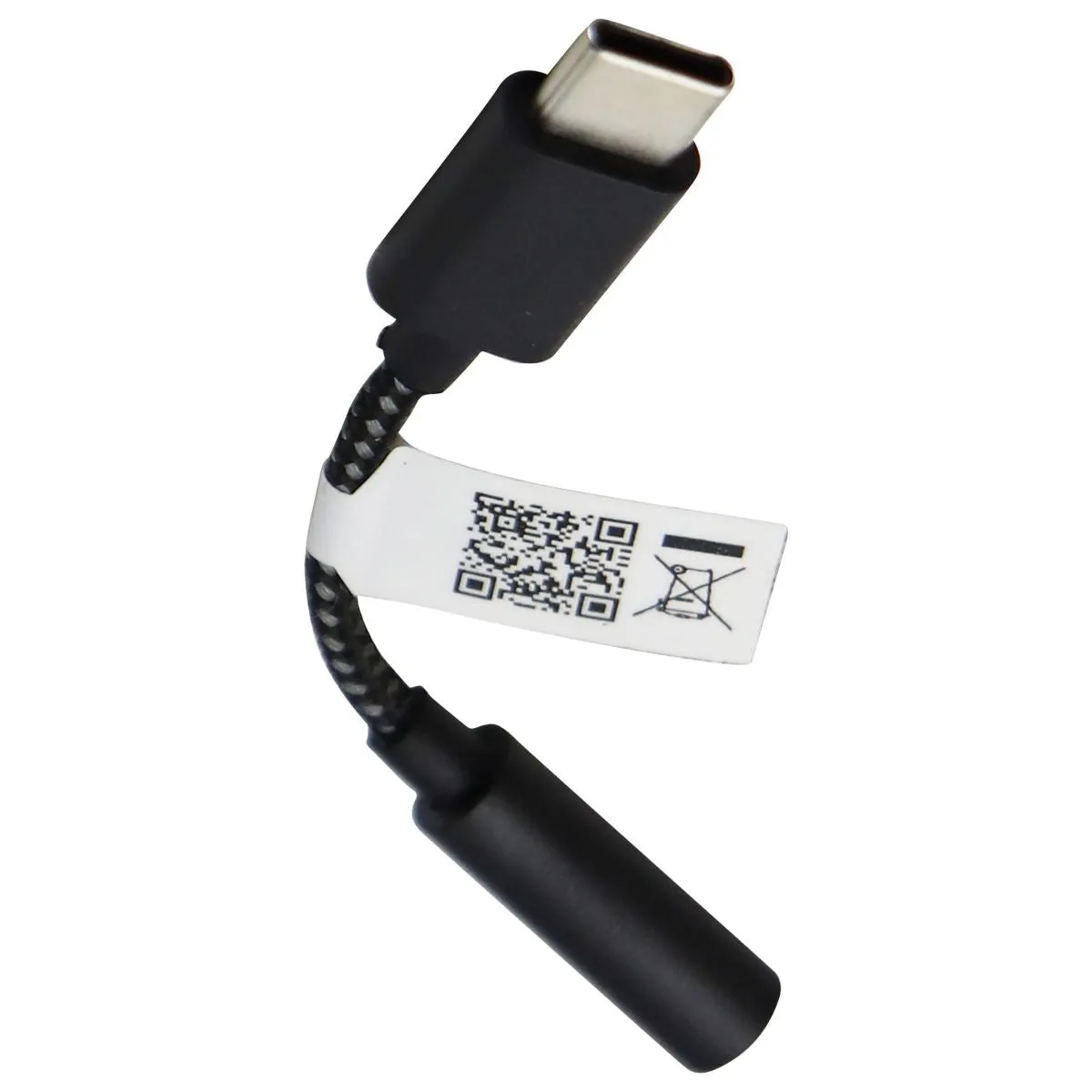 Headphone Adapter for USB-C & 3.5mm Devices - Black