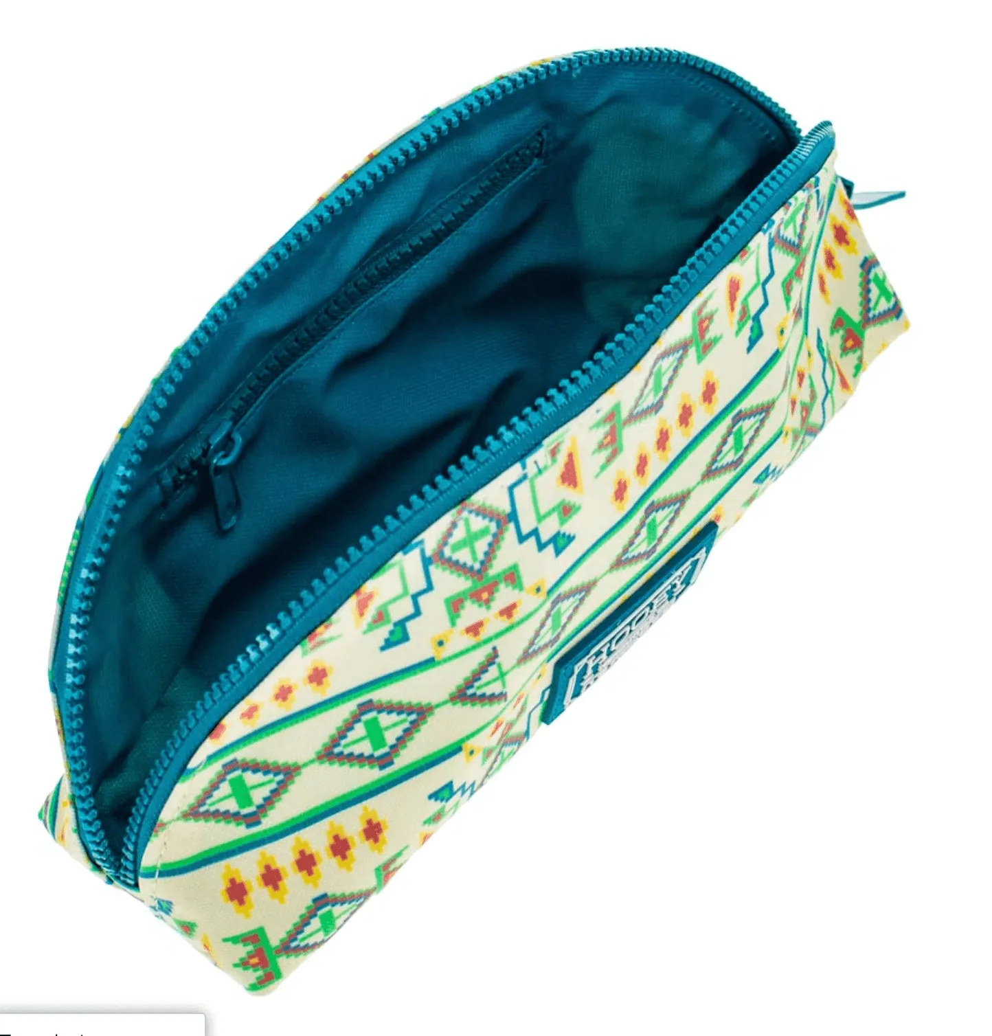 Hooey Make Up Bag Cream/ Multi Aztec MB004-01