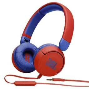 JBL Built-In Mic Kids On-Ear Headphone - Red | JBLJR310RED