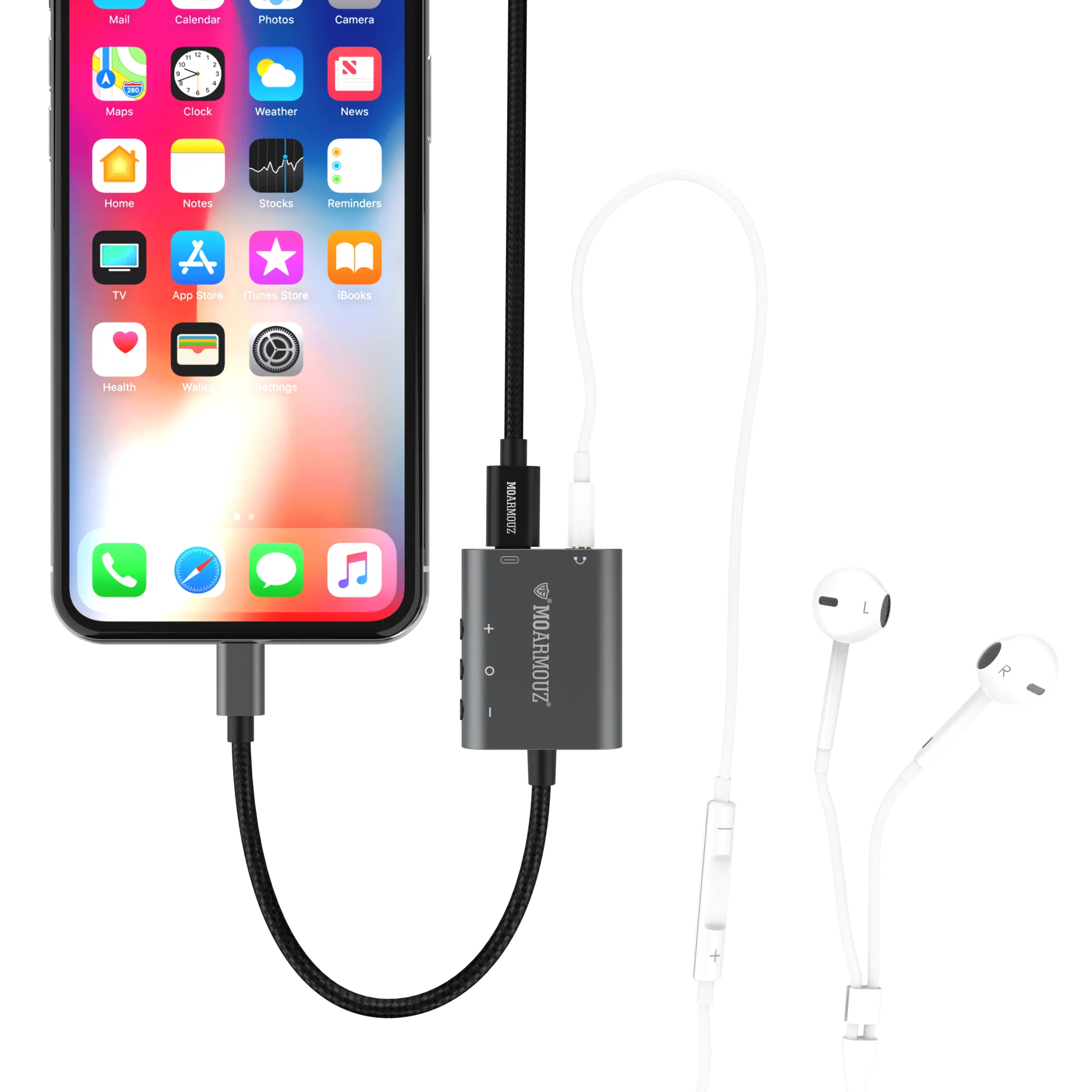 Lightning to 3.5mm Audio & Charge Adapter MFI Certified