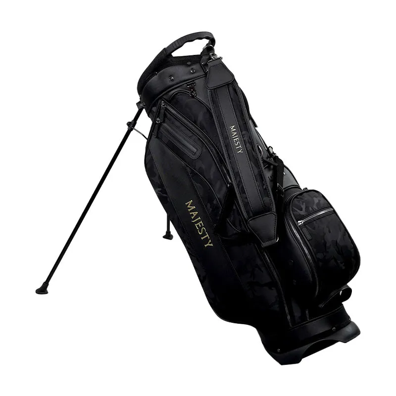 MAJESTY ST13 Camo Stand Caddie Bag (Black)