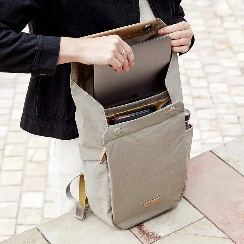 MELBOURNE Backpack - Saltbush (Leather Free)