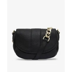 Mini Zara Saddle Bag Black