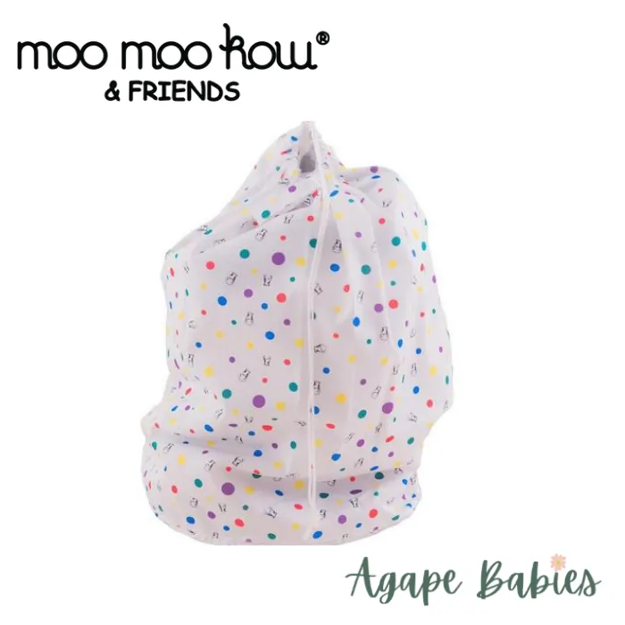 Moo Moo Kow Pail Liner / Laundry Bag - Dot Dot