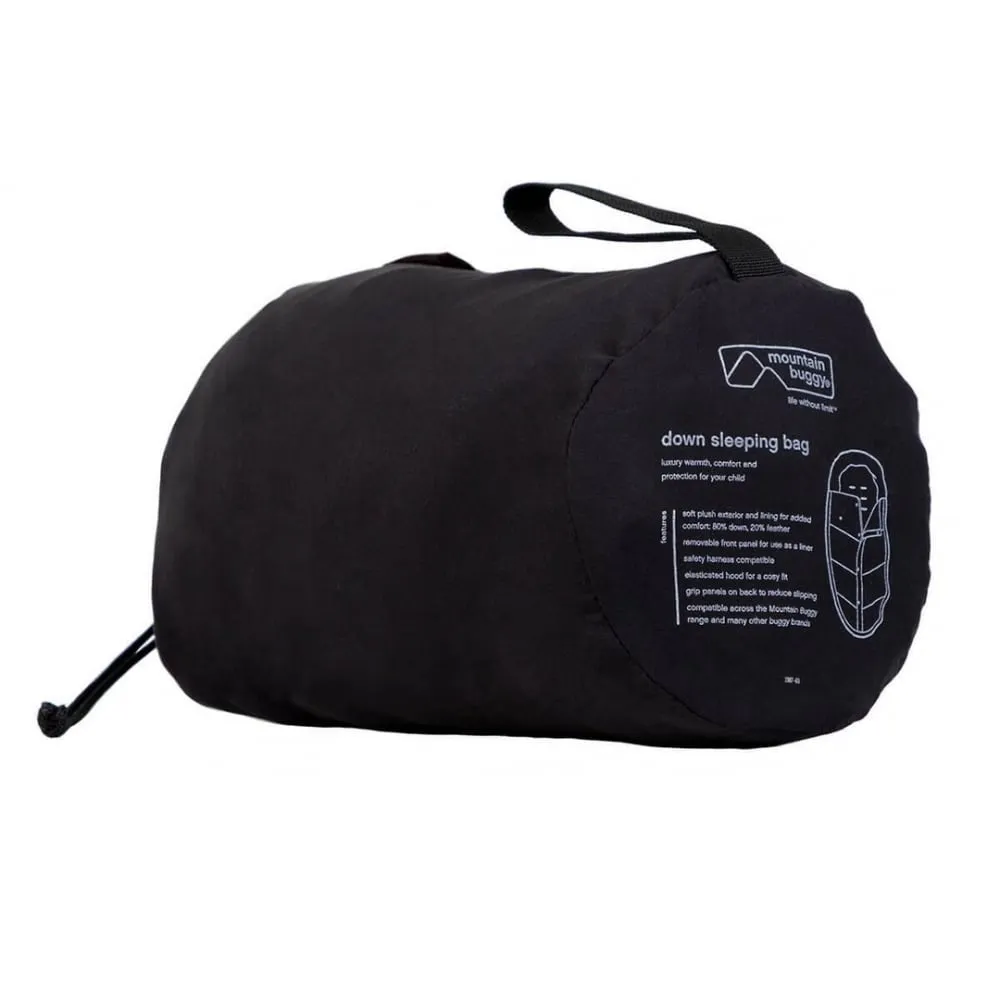 Mountain Buggy Luxury Down Sleeping Bag (Black Grid)