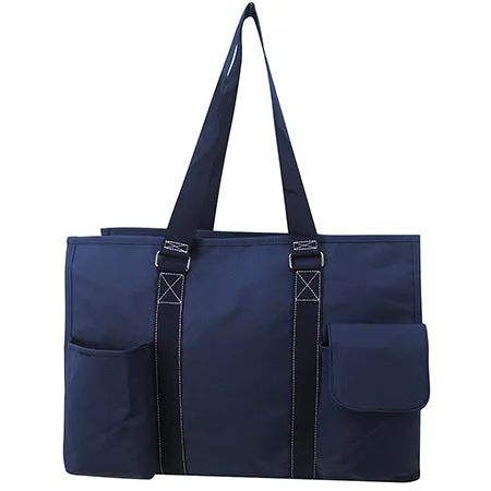 Navy Nurse Life NGIL Zippered Caddy Large Organizer Tote Bag