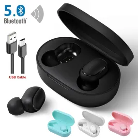 New Bluetooth 5.0  Earphone Stereo Wireless Active Noise Cancellation With  Handsfree  AI Control