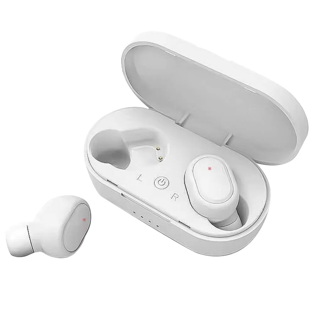 New Bluetooth 5.0  Earphone Stereo Wireless Active Noise Cancellation With  Handsfree  AI Control