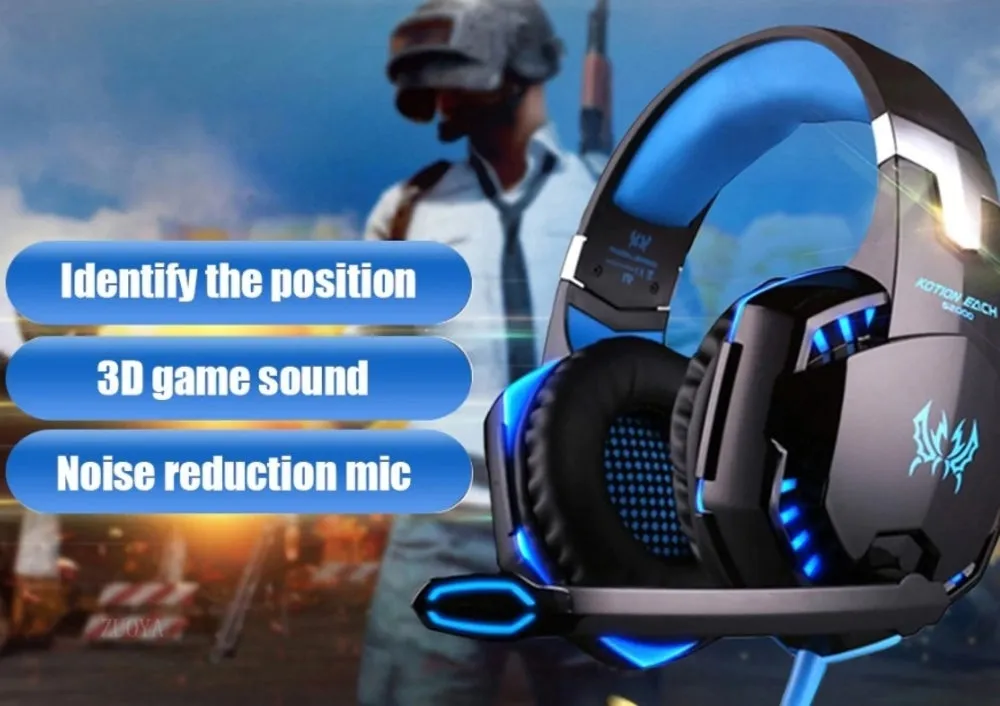 Ninja Dragon G9300 LED Gaming Headset