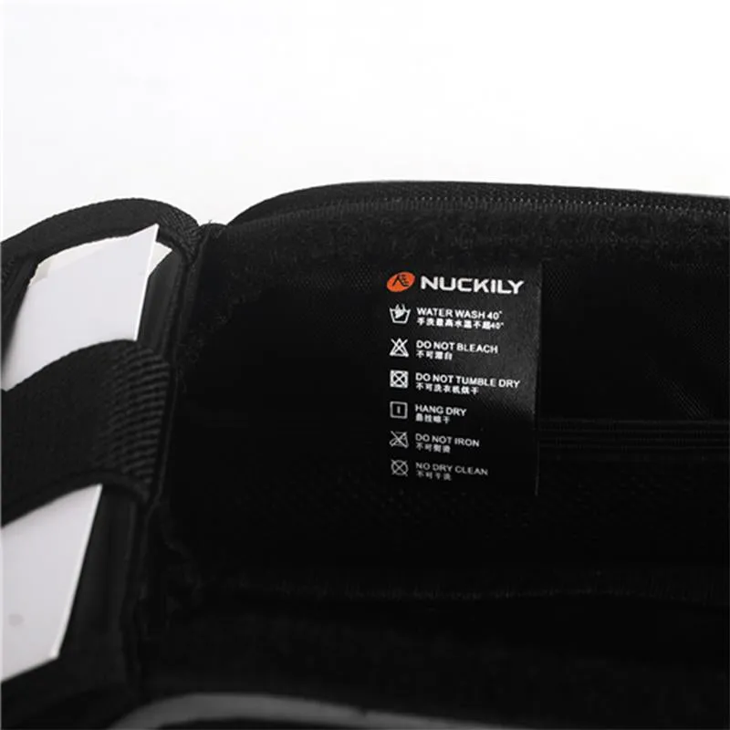 Nuckily MC-PL06 Black Bicycle Saddle Bag for Mobile Phone and Accessories