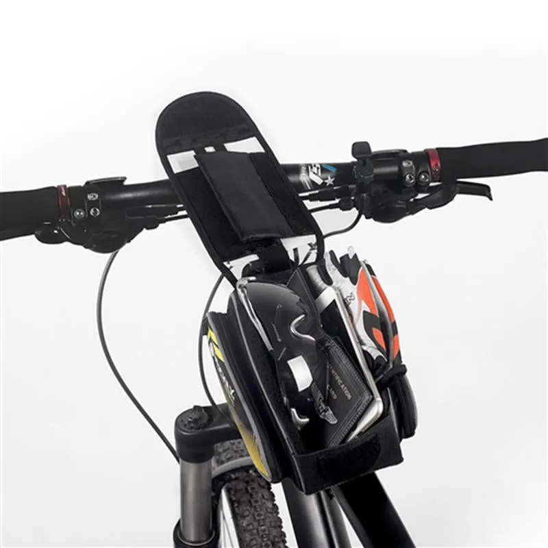 Nuckily MC-PL06 Black Bicycle Saddle Bag for Mobile Phone and Accessories