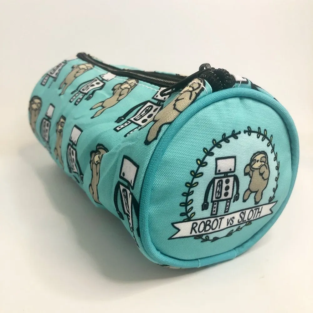 Pencil/ Cosmetic Cases (Round Shape)