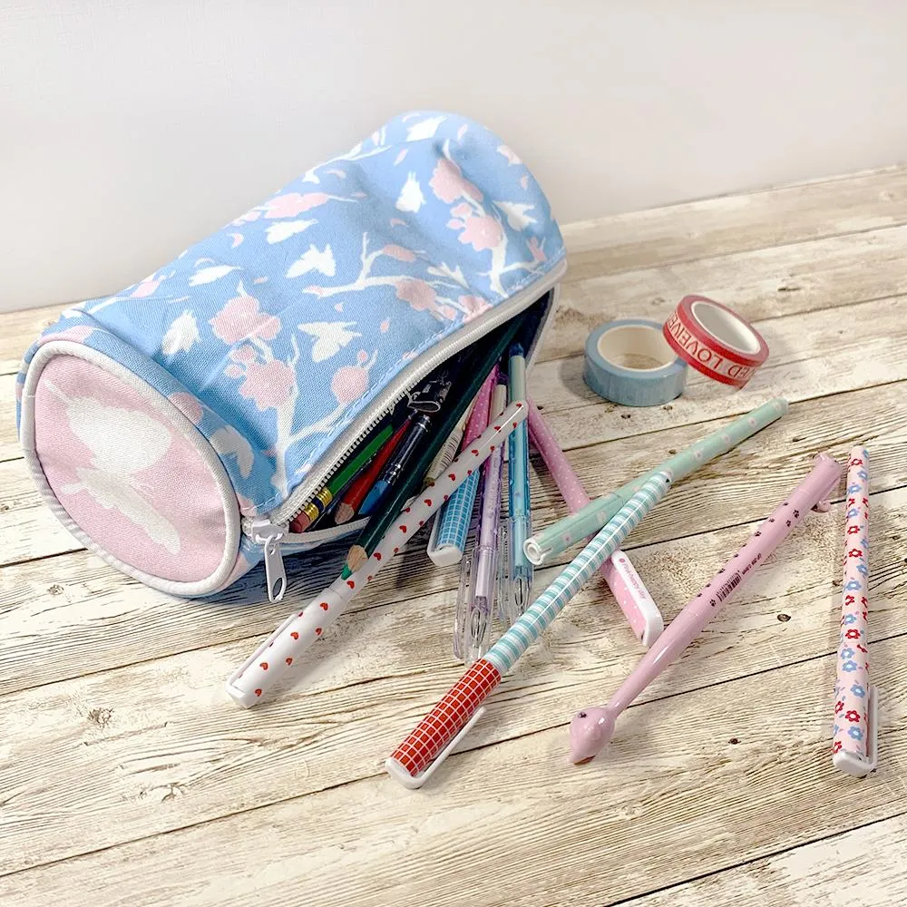 Pencil/ Cosmetic Cases (Round Shape)