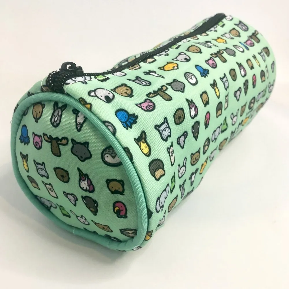 Pencil/ Cosmetic Cases (Round Shape)