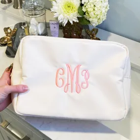 Personalized June Nylon Cosmetic Bag