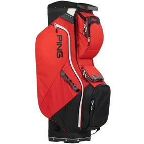 Ping Traverse Cart Bag - Red/Black/White