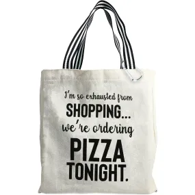 Pizza Tonight 100% Cotton Twill Gift Bag