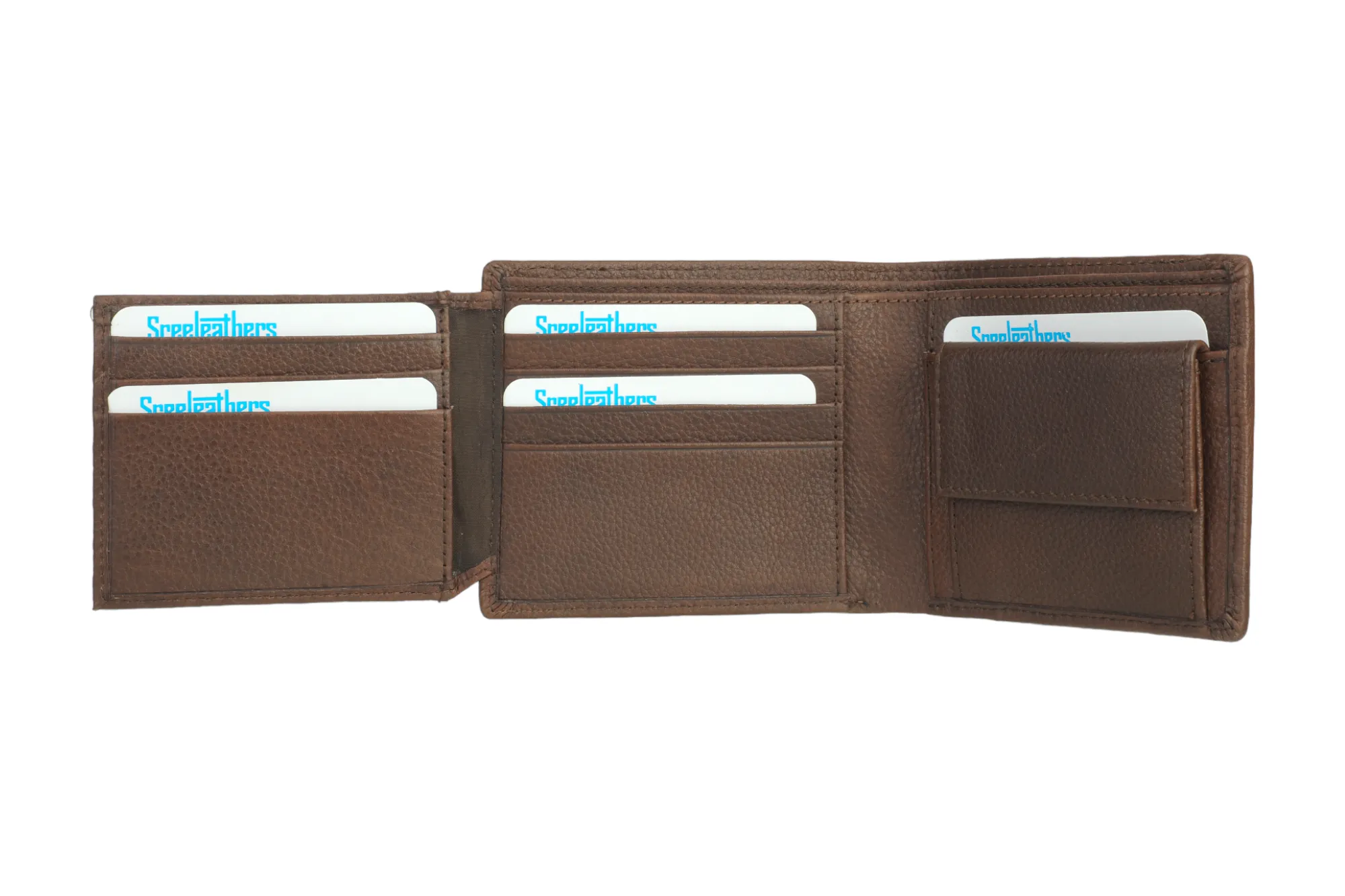 PREMIUM MENS LEATHER WALLET 912001 (BROWN)