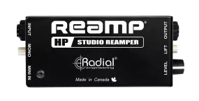 Radial Reamp HP - Convert Headphone Output to Guitar Reamp Signal