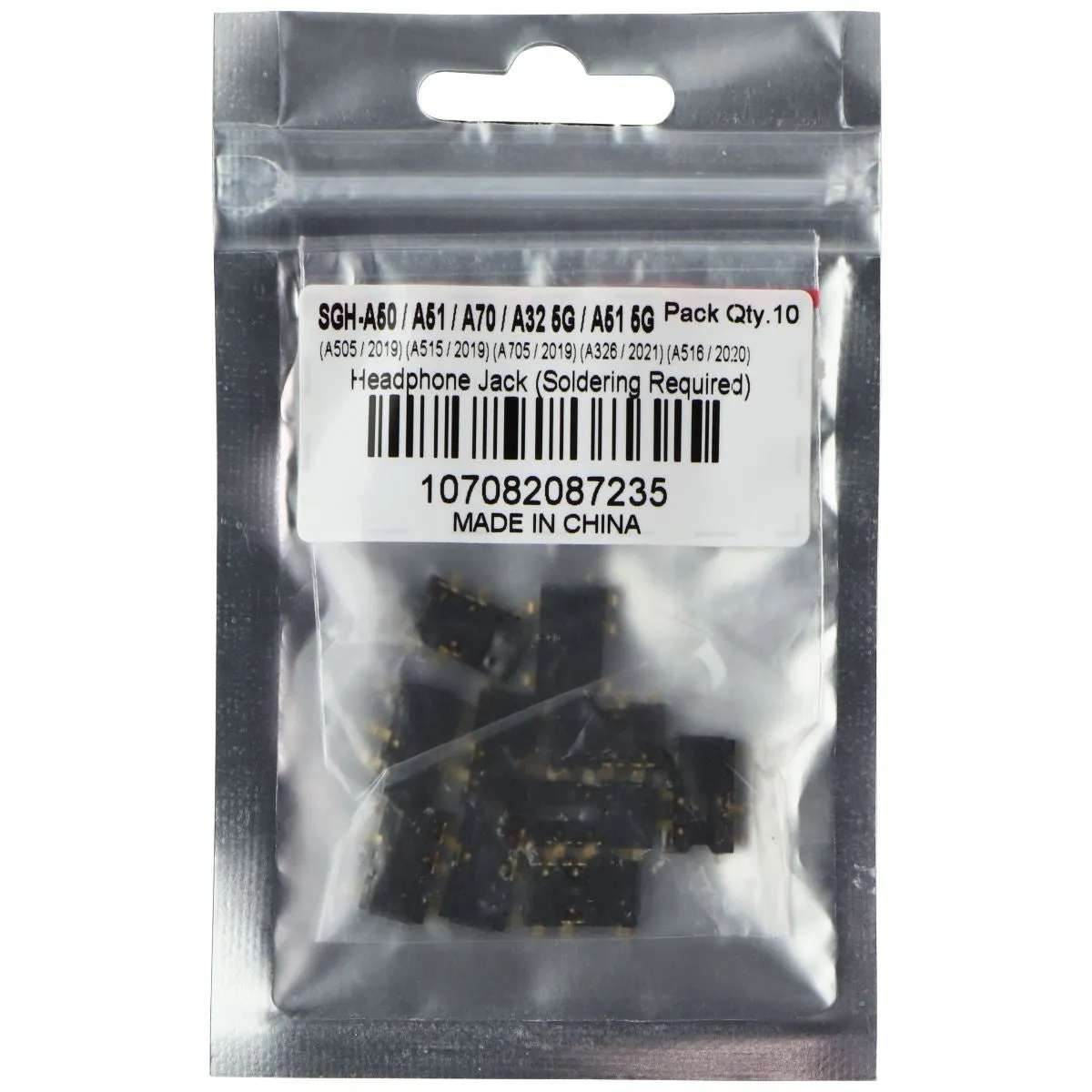 Repair Part - Headphone Jack (10 Pack) for A50/A70/A32 5G/A51 5G