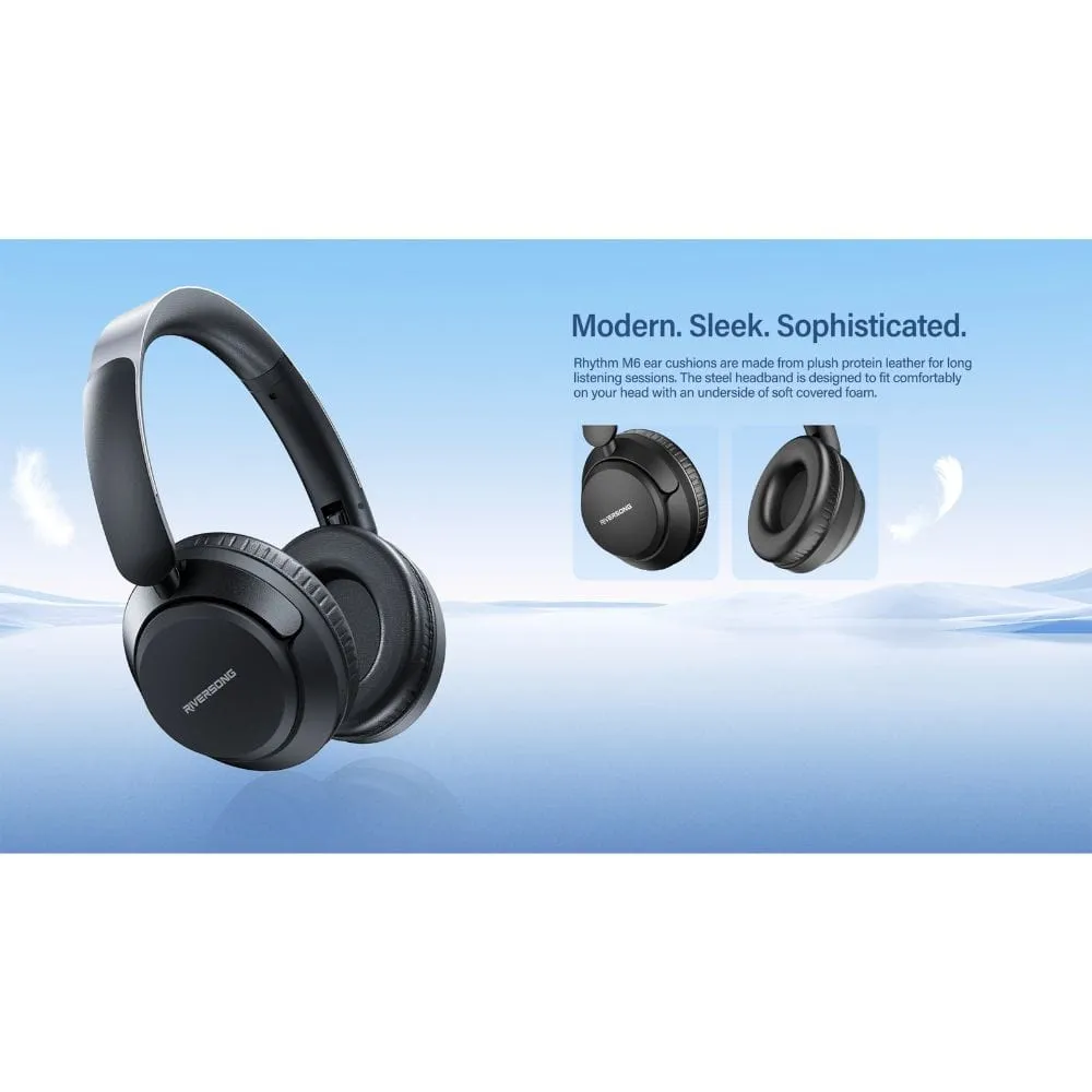 Riversong Rhythm M6 Over-Ear Wireless Headphones with Foldable Design  - EA279