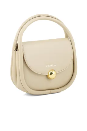 Saddle Shoulder Bags B14951-Beige