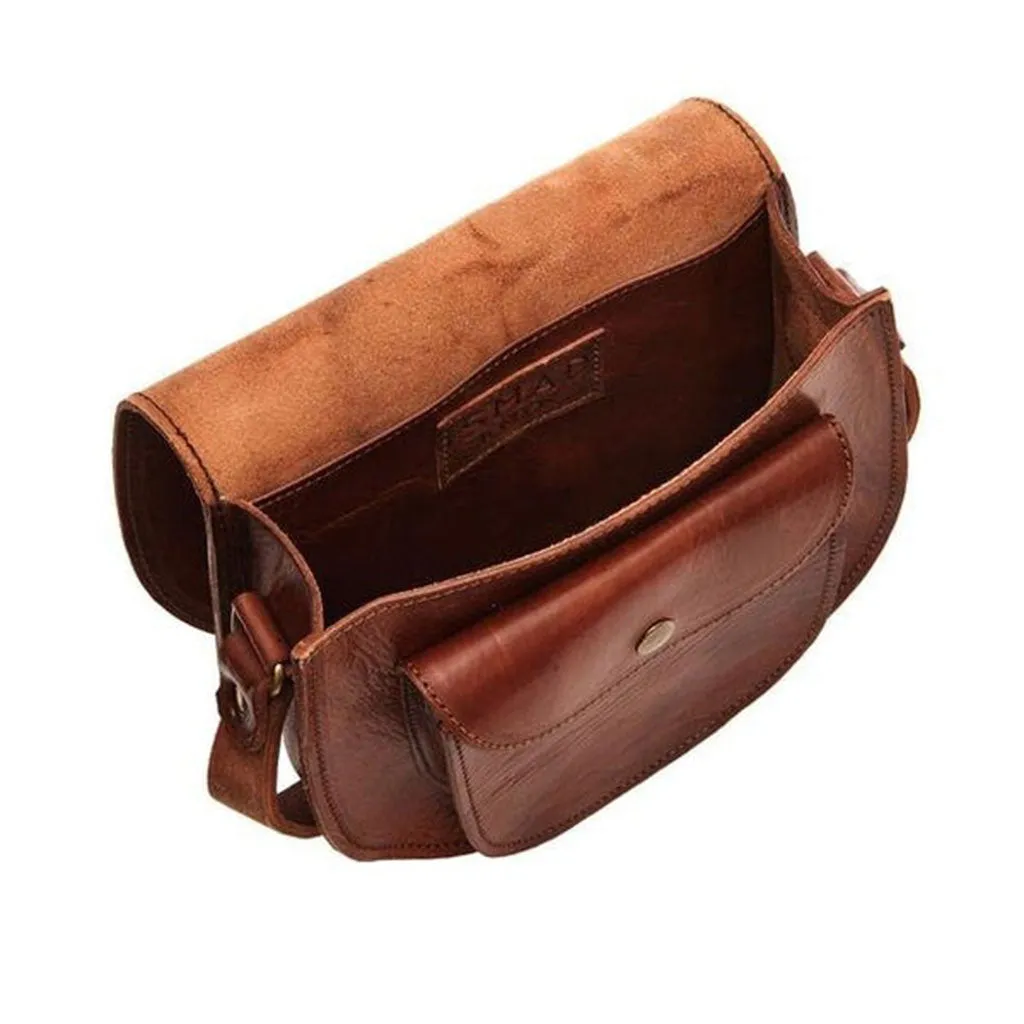 Sam Leather Saddle Bag