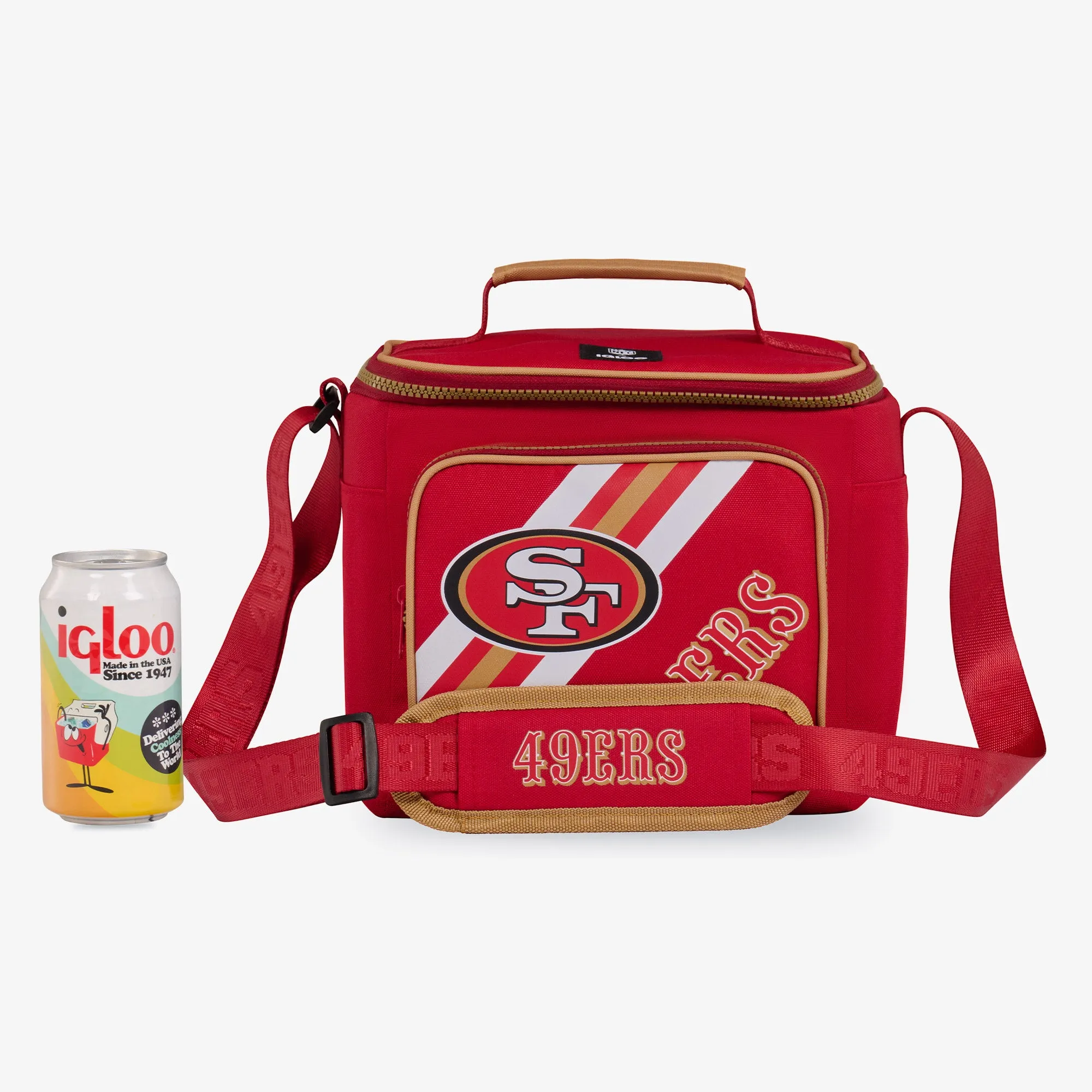 San Francisco 49ers Square Lunch Cooler Bag